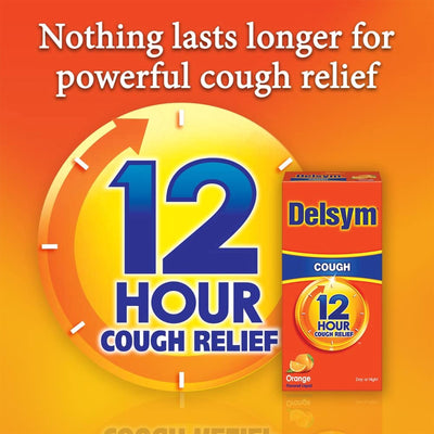 Delsym® Dextromethorphan HBr Cold and Cough Relief, 1 Each (Over the Counter) - Img 4