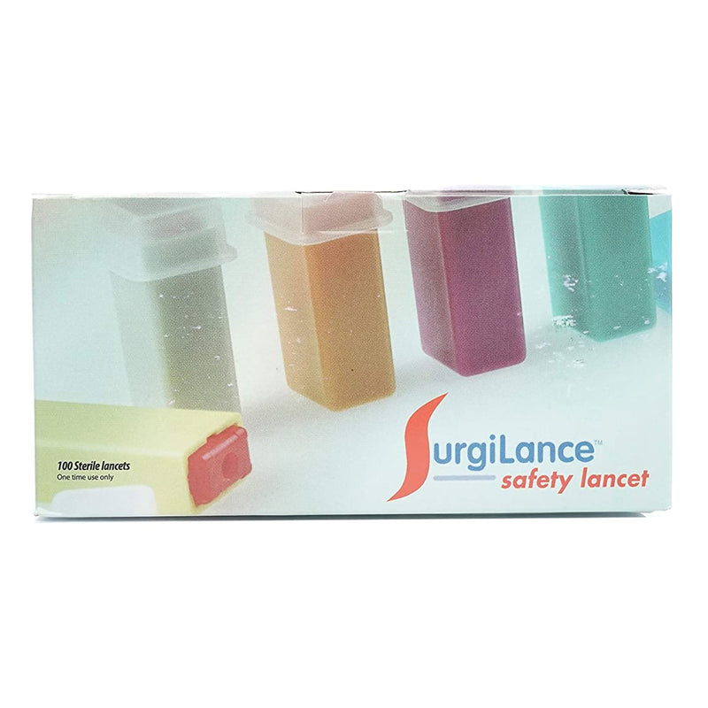 Surgilance® Safety Lancet, 1 Case of 1500 (Diabetes Monitoring) - Img 3