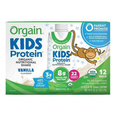 Orgain® Kids Plant Protein™ Nutritional Shake Pediatric Oral Supplement, 1 Each () - Img 2