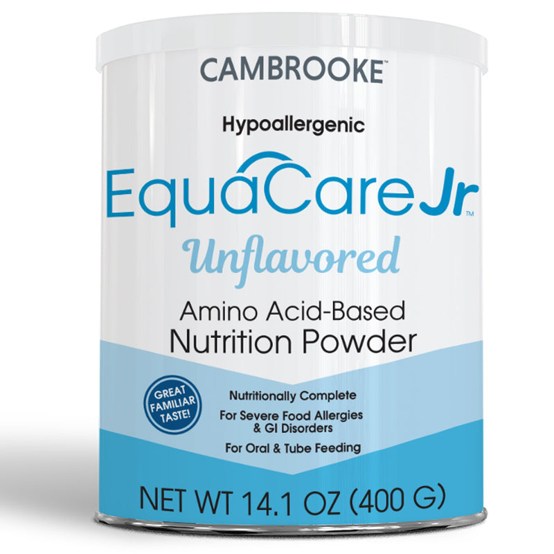 EquaCare Jr™ Amino Acid Based Pediatric Oral Supplement / Tube Feeding Formula, 14.1-ounce Can, 1 Case of 6 () - Img 1