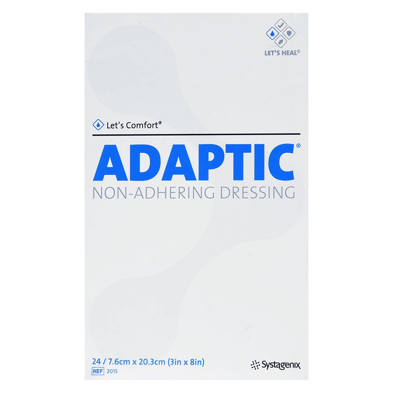 3M™ Adaptic™ Oil Emulsion Impregnated Dressing, 3 x 8 Inch, 1 Case of 144 (Advanced Wound Care) - Img 1