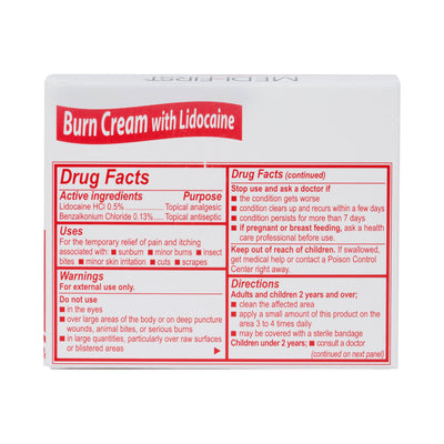 Medi-First® Benzalkonium Chloride / Lidocaine Burn Relief, 1 Box of 25 (Over the Counter) - Img 2