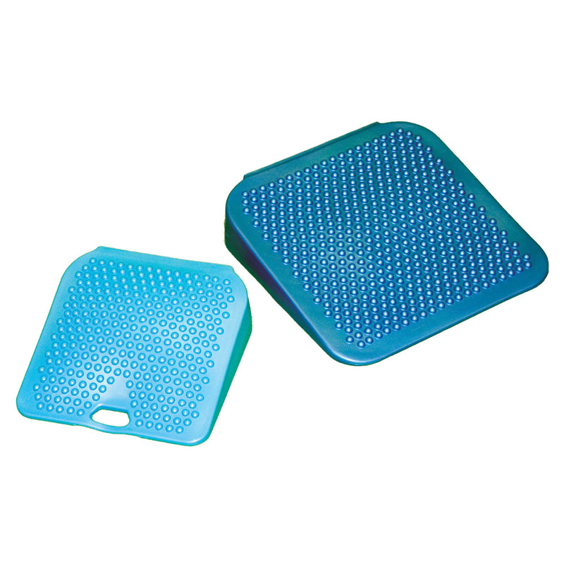 CanDo® Vestibular Seat Wedge, 13-1/2 x 13-1/2 in., Blue, 1 Each (Chair Pads) - Img 2