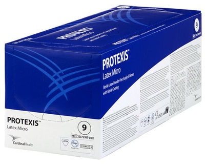 Protexis™ Latex Micro Surgical Glove, Size 8, Light Brown, 1 Box of 50 () - Img 1