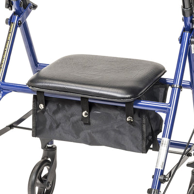 drive™ Steel Rollator with 6 Inch Wheels, Blue, 1 Each (Mobility) - Img 9
