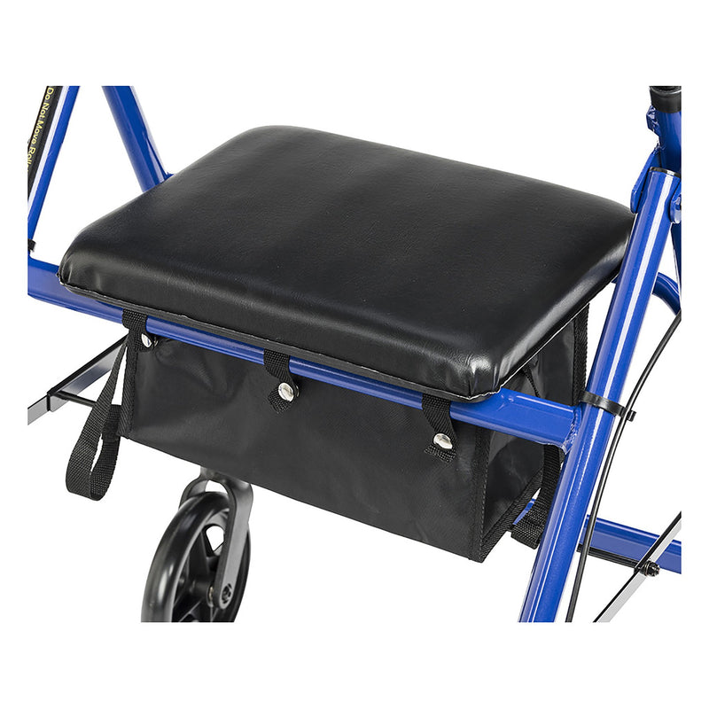 drive™ 4 Wheel Rollator, Blue, 1 Each (Mobility) - Img 2