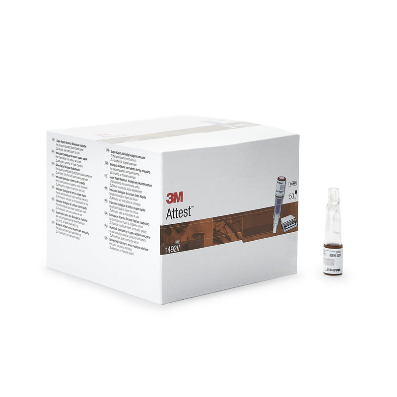 3M™ Attest™ Super Rapid Readout Sterilization Biological Indicator Vial, 1 Case of 200 (Sterilization Indicators) - Img 1