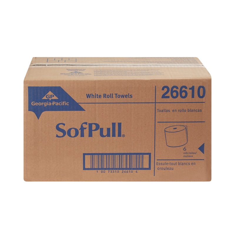 SofPull® Paper Towel, 9 Inch x 400 Foot, 6 Rolls per Case, 1 Case of 6 (Paper Towels) - Img 3