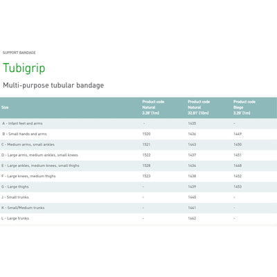 Tubigrip® Pull On Elastic Tubular Support Bandage, 4 Inch x 1 Yard, 1 Box of 12 (General Wound Care) - Img 2