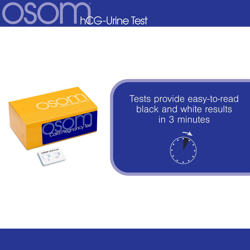 OSOM® Rapid Test Kit, hCG Pregnancy Test, 1 Kit (Test Kits) - Img 2