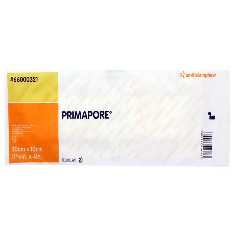 Primapore Adhesive Dressing, 10 x 30 Centimeter, 1 Case of 200 () - Img 2