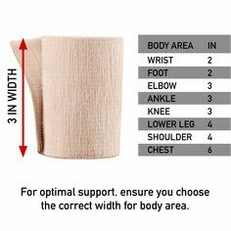 3M™ Ace™ Single Hook and Loop Closure Elastic Bandage, 2 Inch x 4-2/10 Foot, 1 Each (General Wound Care) - Img 3