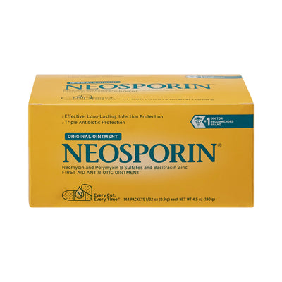 Neosporin® Bacitracin / Neomycin / Polymyxin B First Aid Antibiotic, 1 Box of 144 (Over the Counter) - Img 5