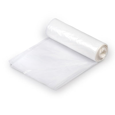 Colonial Bag Trash Bags, 20 to 30 gal, Clear, 30" x 37", X-Seal Bottom, Coreless Roll, 1 Roll (Bags) - Img 1