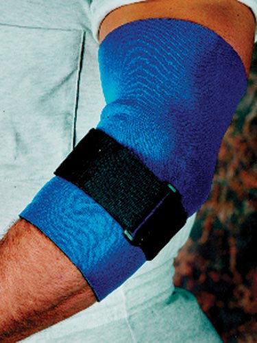 Tennis Elbow Sleeve Neoprene Small 9 -10  Sportaid (Golf-Tennis/ Elbow Supports) - Img 1