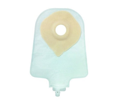 Securi-T™ One-Piece Drainable Transparent Urostomy Pouch, 9 Inch Length, 1¼ Inch Stoma, 1 Box of 10 (Ostomy Pouches) - Img 1