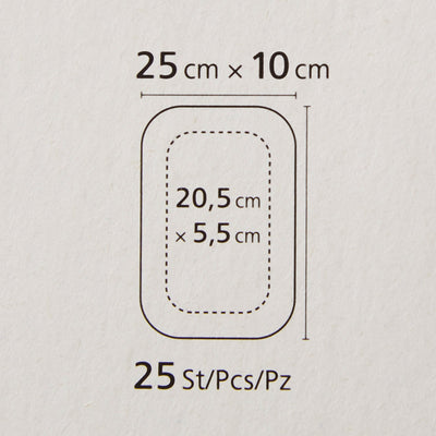 Cosmopor® Adhesive Dressing, 4 x 10 Inch, 1 Box of 25 (General Wound Care) - Img 5