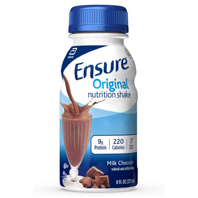 Ensure® Original Chocolate Oral Supplement, 8 oz. Bottle, 1 Pack of 6 (Nutritionals) - Img 1