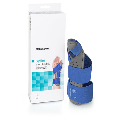 McKesson Right Thumb Splint, Large / Extra Large, 1 Each (Immobilizers, Splints and Supports) - Img 1