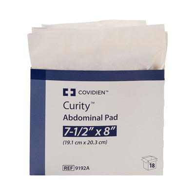 Curity™ Sterile Abdominal Pad, 7-1/2 x 8 Inch, 1 Tray of 18 (General Wound Care) - Img 2