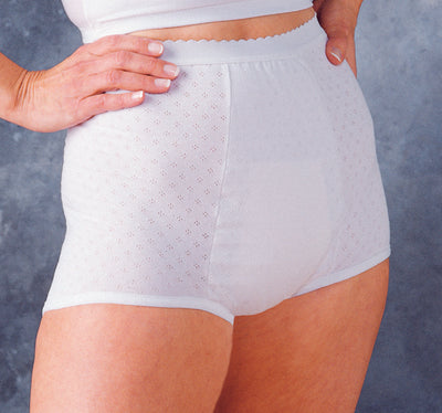 HealthDri Ladies Cotton Panties Size 14 Heavy Duty (Reusable Briefs and Panties) - Img 1