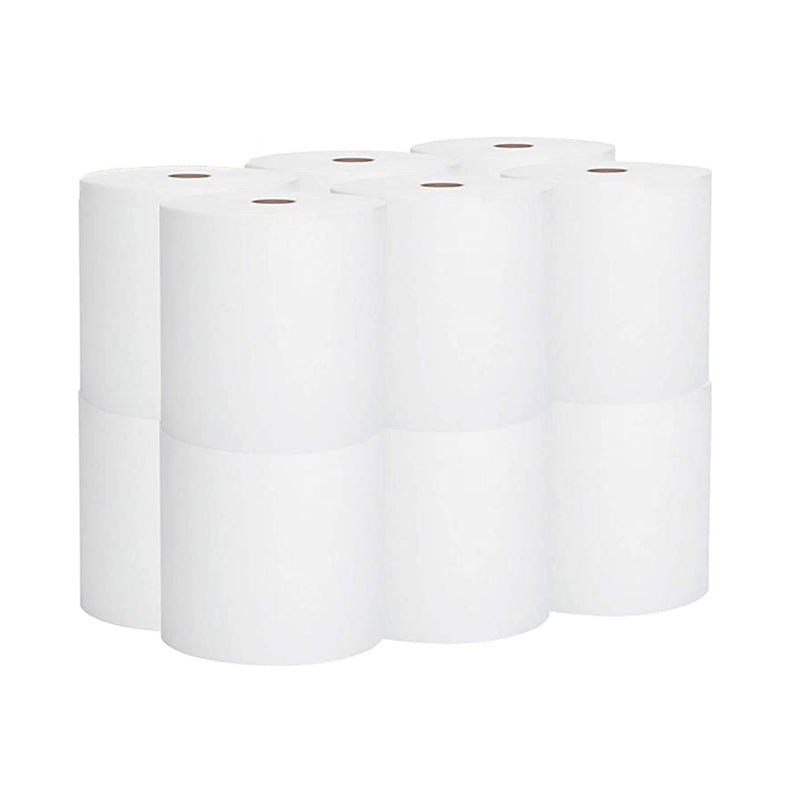 Scott Paper Towels, Hardwound, Continuous Roll, 8", White, 1 Case of 12 (Paper Towels) - Img 2