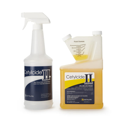 Cetylcide-II® Surface Disinfectant Concentrate, 32 oz., 1 Case of 6 (Cleaners and Disinfectants) - Img 2