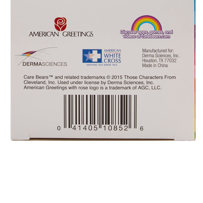 American® White Cross Stat Strip® Kid Design (Care Bears) Adhesive Strip, 3/4 x 3 Inch, 1 Box of 100 (General Wound Care) - Img 5