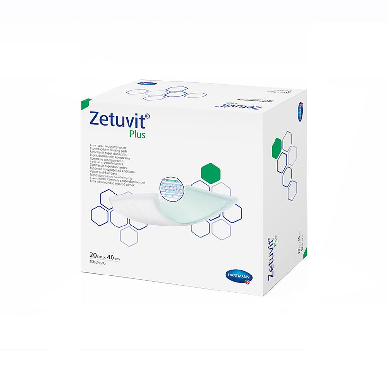 Zetuvit® Plus Sterile Superabsorbent Dressing, 8 x 16 Inch, 1 Each (Advanced Wound Care) - Img 1