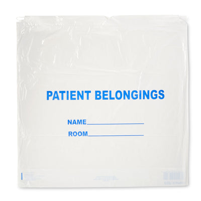 Dukal® Patient Belongings Bag, White, 1 Each (Bags) - Img 1