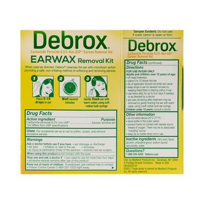 Medtech Debrox® Earwax Removal Aid Drops, 1 Each (Over the Counter) - Img 3