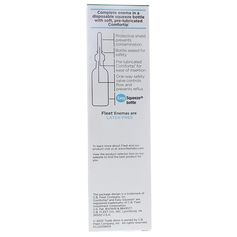 Fleet® Monobasic Sodium Phosphate / Dibasic Sodium Phosphate Enema, 7.8 oz., 1 Each (Over the Counter) - Img 4