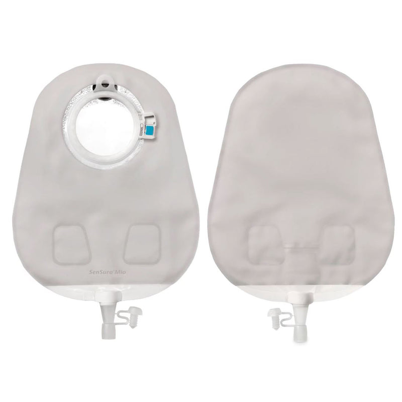 SenSura® Mio Click Two-Piece Drainable Opaque Urostomy Pouch, Maxi Length, 50 mm Stoma, 1 Box of 10 (Ostomy Pouches) - Img 1