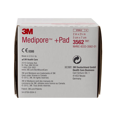 3M™ Medipore™ Sterile Adhesive Dressings, 2 x 2-3/4 Inch, 1 Each (General Wound Care) - Img 4