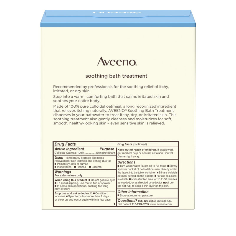 Aveeno® Soothing Oatmeal Bath Treatment, 1.5 oz. Packet, 1 Case of 192 (Skin Care) - Img 3