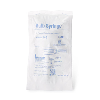 Busse Hospital Disposables Ear / Ulcer Bulb Syringe, 1 Each (Syringes) - Img 3