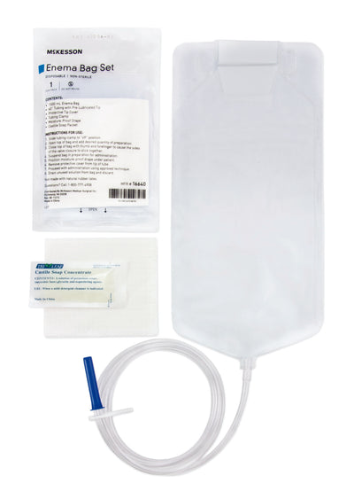 McKesson Enema Bag Set, 1 Case of 50 (Enema Bags and Kits) - Img 3