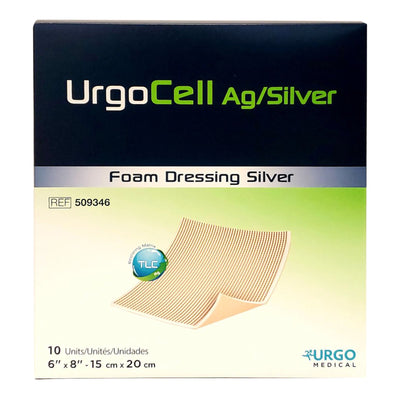 Restore™ Silver Foam Dressing, 6 x 8 Inch, 1 Box of 10 (Advanced Wound Care) - Img 1