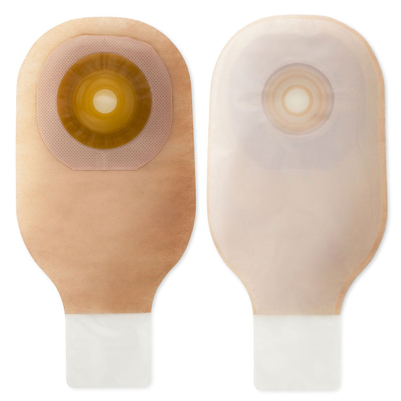 Premier™ Flextend™ One-Piece Drainable Transparent Colostomy Pouch, 12 Inch Length, 1¼ Inch Stoma, 1 Box of 5 (Ostomy Pouches) - Img 1