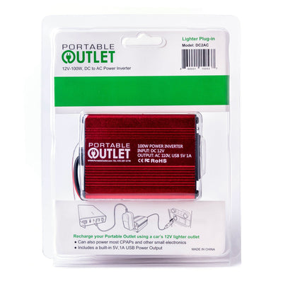 Portable Outlet Car Charger Inverter, 1 Each () - Img 1