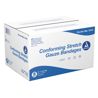 Dynarex® Sterile Conforming Bandage, 3 Inch x 4-1/10 Yard, 1 Each (General Wound Care) - Img 4