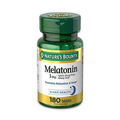 Nature's Bounty® Melatonin Natural Sleep Aid, 1 Bottle (Over the Counter) - Img 1