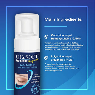 OCuSOFT® Lid Scrub® Eyelid Cleanser Kit, 1 Each (Over the Counter) - Img 3