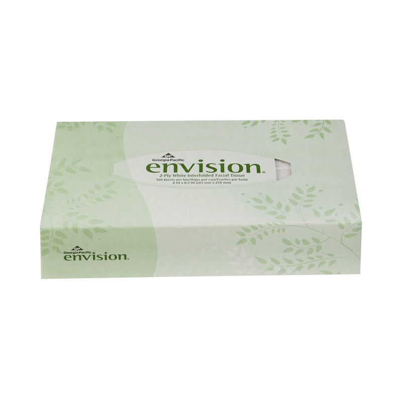 Envision Facial Tissue White 8 X 8-3/10 Inch, 1 Case of 30 (Facial Tissues) - Img 5