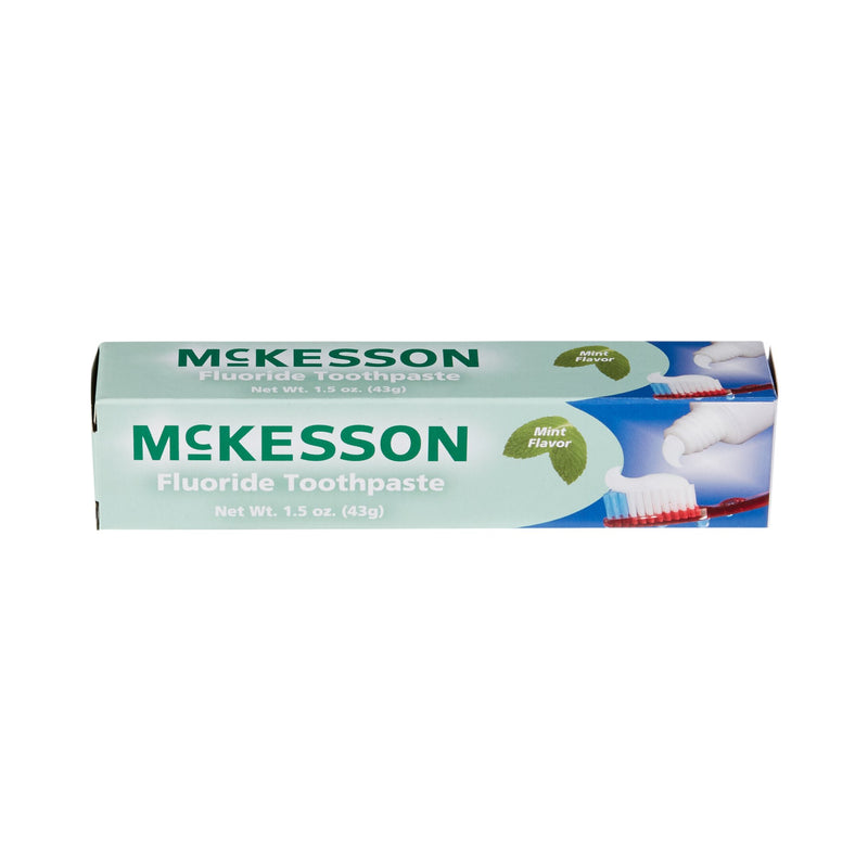 McKesson Toothpaste, Mint Flavor, Tube, 1.5 oz, 1 Case of 144 (Mouth Care) - Img 2