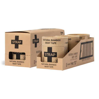 Strap™ Athletic Tape, 1.97 Inch x 5-1/2 Yard, Tan, 1 Tube (General Wound Care) - Img 3