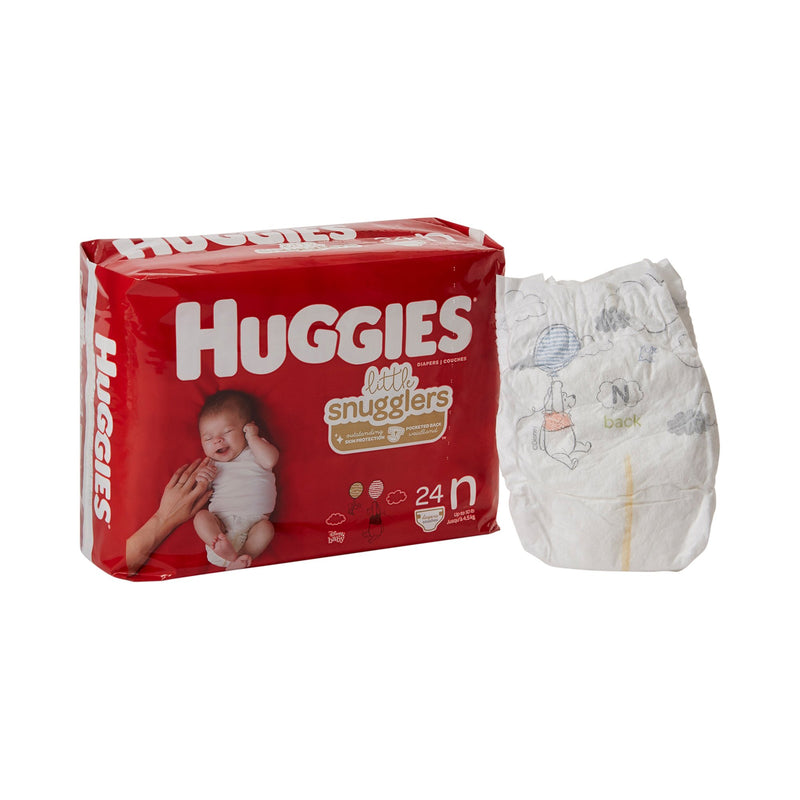 Huggies® Little Snugglers Diaper, Newborn, 1 Pack of 24 () - Img 1
