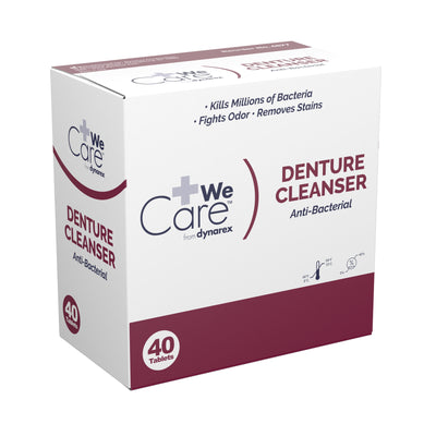 dynarex® Denture Cleanser Tablets, 1 Box of 40 (Mouth Care) - Img 3