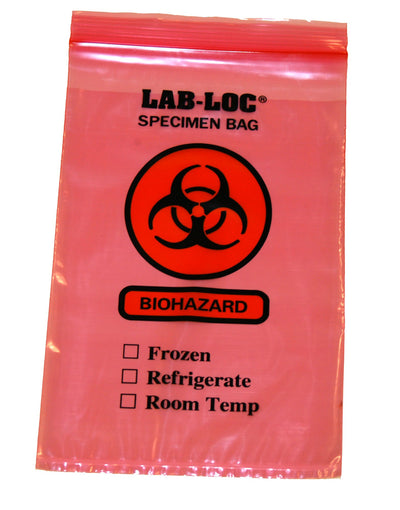 LAB-LOC® Specimen Transport Bag with Document Pouch, 6 x 9 Inch, 1 Case of 1000 (Specimen Collection) - Img 1