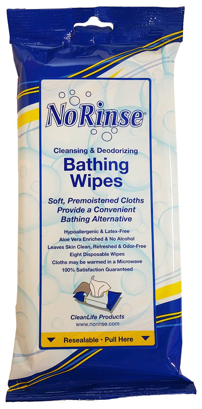 No Rinse® Bath Wipe, 1 Case of 192 (Skin Care) - Img 1